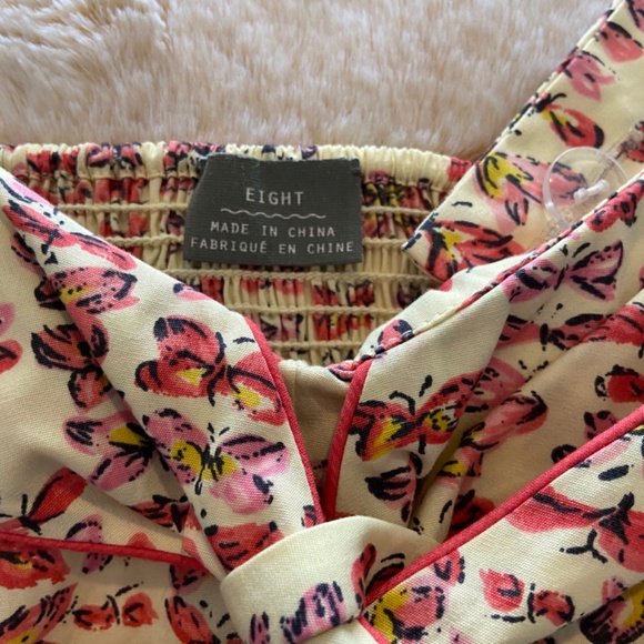 Anthropologie size 8 Butterflies top NWOT - Picture 5 of 5